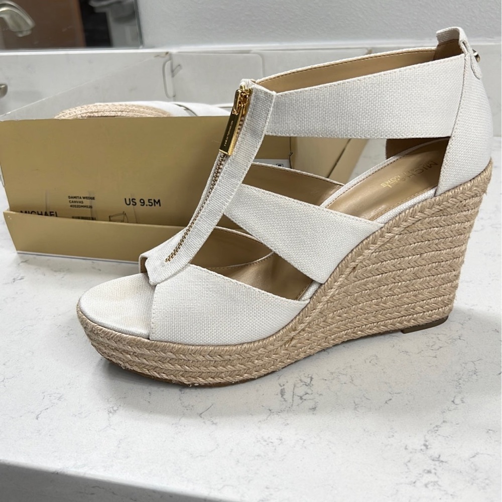 Michael Kors wedges size 9.5